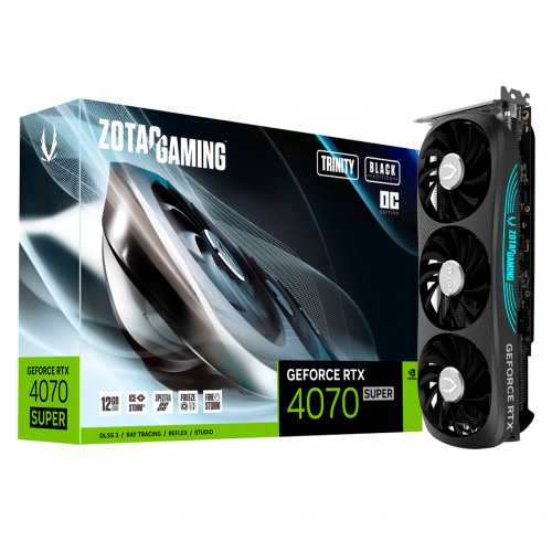 Tarjeta de Video Zotac NVIDIA GeForce RTX 4070 SUPER, 12GB 192-bit GDDR6X, PCI Express x16 4.0, ZT-D40720J-10P