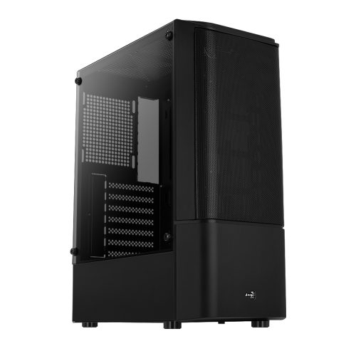 Gabinete Aerocool Quantum G-BK, Negro, Cristal Templado, ATX, USB 3.0, HD Audio - QUANTUM-G-BK