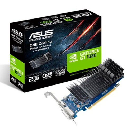 Tarjeta de Video ASUS NVIDIA GT1030-2G-CSM, 2GB, 64-bit GDDR5, PCI Express 3.0, GT1030-2G-CSM