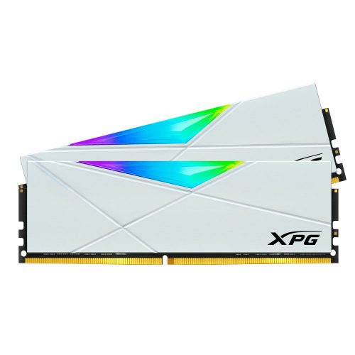 Memoria RAM DDR4 16GB 3600MHz XPG Spectrix D50 White RGB, Kit 2x8GB/ Aura Sync, AX4U36008G18I-DW50 /MAX. 1 X CLIENTE
