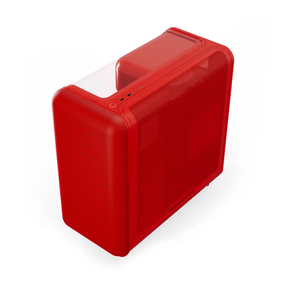 Gabinete Hyte X50, Mid Tower, ATX/EATX/Micro-ATX/Mini-ITX, 1x USB 3.2 Gen 2x2 Tipo-C, Vidrio Acústico Laminado, Wild Cherry, CS-HYTE-X50G-RR - Image 2