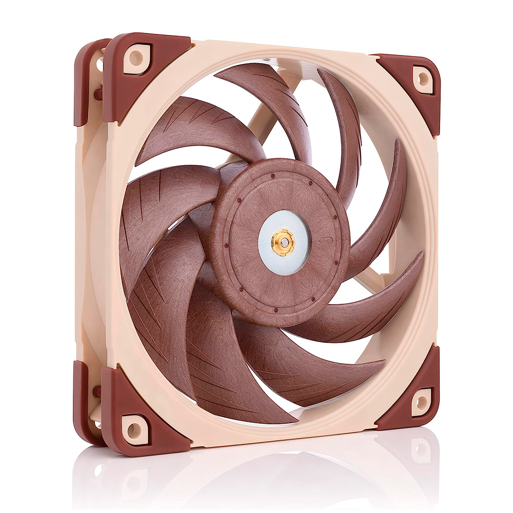 Ventilador Noctua NF-A12X25 PWM, 120mm, 2000RPM, Café, Ventilador Silencioso de Gran Calidad, NF-A12X25 PWM