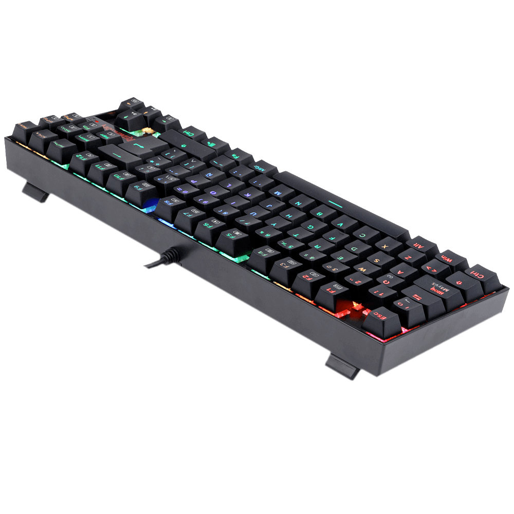 Teclado Gamer REDRAGON K552RGB-1R-SP-KUMARA, Alambrico, Led RGB, Español, Tenkeyless, Switch Redragon Red, Botones Multimedia (FN+) // NAVIDAD - Image 6