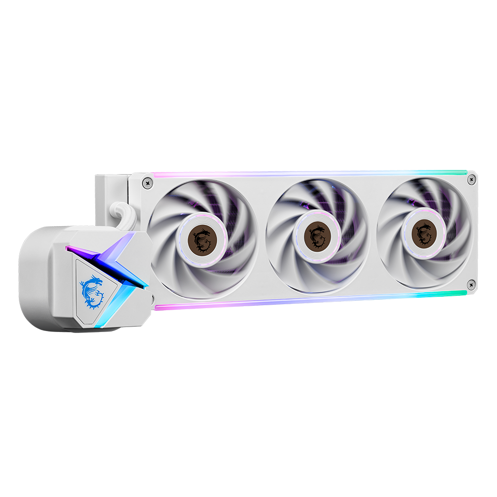 Enfriamiento Líquido MSI MAG CORELIQUID C360 V2 ARGB, 3x120mm, 500-1900RPM, Blanco, MAG CORELIQUID C360 V2 - Image 2