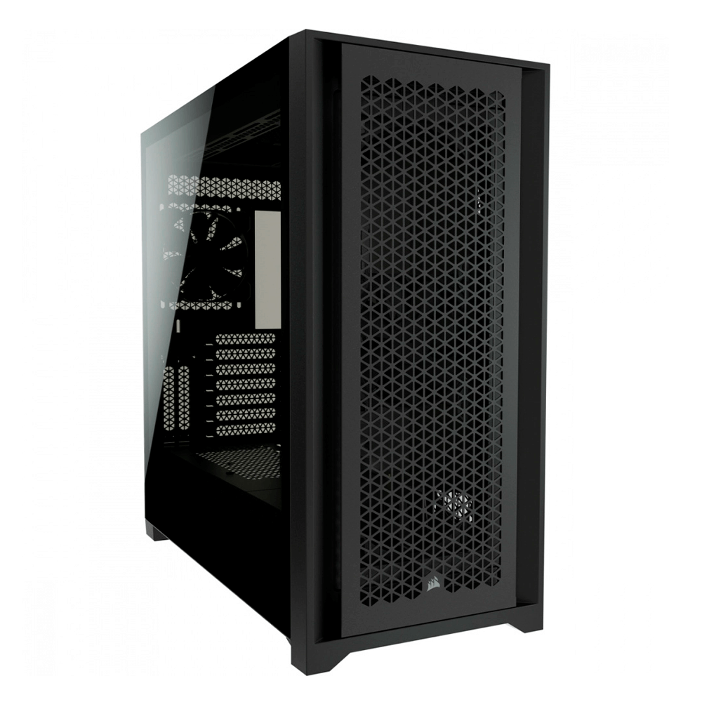 Gabinete Corsair iCUE 5000D RGB AIRFLOW, Midi-Tower, ATX, USB 3.2, Sin Fuente, 3 Ventiladores RGB Instalados, Negro, CC-9011242-WW / - Image 2