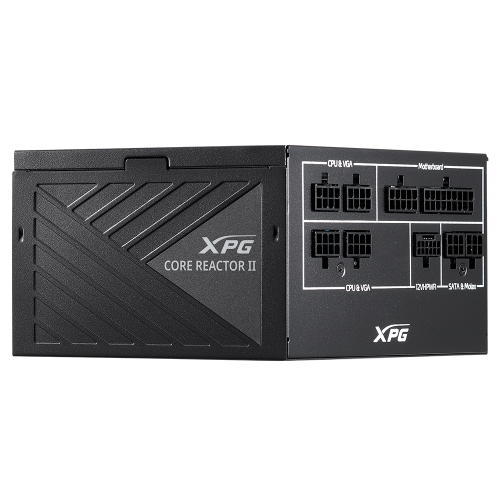 Fuente de Poder XPG Core Reactor II, 1200W, Certificación 80 Plus Gold, Full Modular, Negro, COREREACTORII1200G-BKCUS