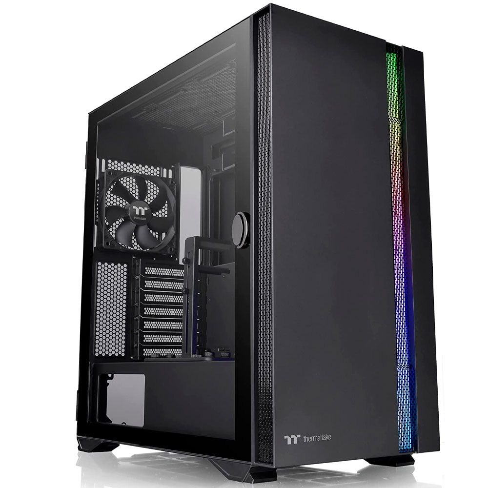 Gabinete Thermaltake H700 TG BLACK RGB, Negro, ATX CA-1Y1-00M1WN-00 /
