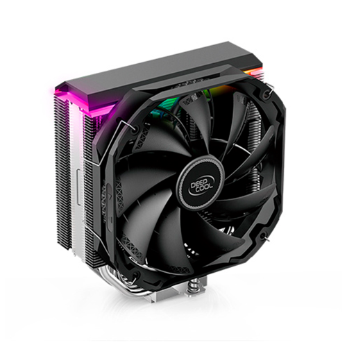Disipador CPU DeepCool AS500, 140mm, 500-1200RPM, Negro, R-AS500-BKNLMN-G/