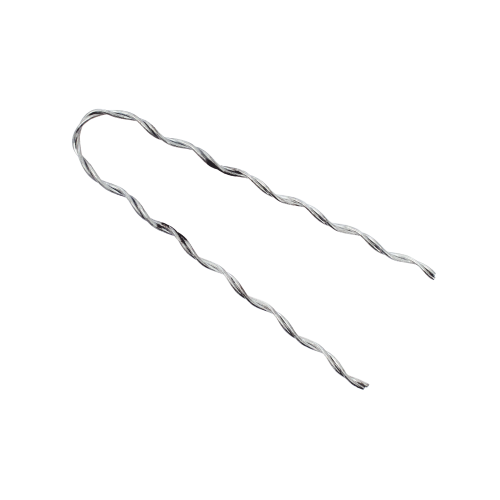 PLP 2002505MX Remate Preformado para Fibra Óptica Mini Figura 8, Span 80 m, para mensajero de acero con diámetro Φ 1.6 mm – 1/16″