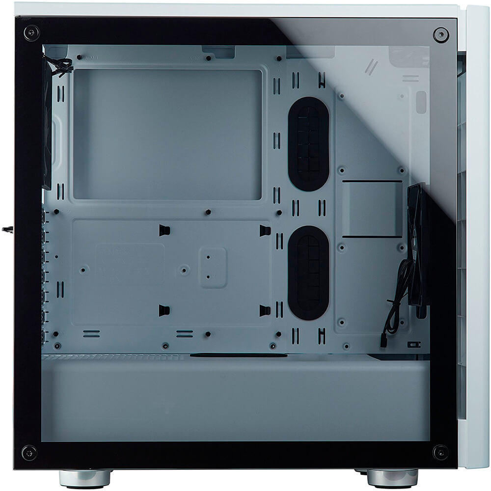 Gabinete Corsair Carbide 275R TG Blanco, Cristal Templado, Led White, CC-9011133-WW - Image 4