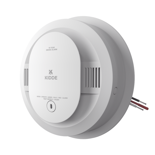 KIDDE 20SD10 Detector de Humo Compacto Fotoeléctrico Autónomo | Batería 10 Años | Modelo 21031466 | Paquete de 6