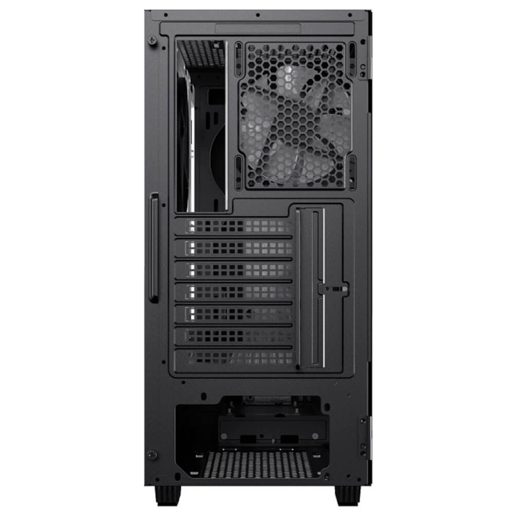 Gabinete Munfrost FULGOR BLACK, Cristal templado, ARGB, E-ATX - ATX - Micro ATX - Mini ITX, 1 Ventilador ARGB incluido, MFB, OFFMUNFROST - Image 7
