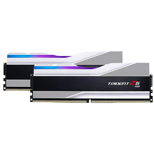 Memoria RAM 32GB DDR5 GSkill Trident Z5 RGB 6000Mhz Blancas, Kit 2x16GB, F5-6000J3636F16GX2-TZ5RS, PROMOG.S. /MAX. 1 X CLIENTE