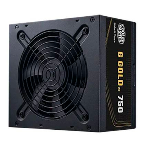 Fuente de Poder Cooler Master G Gold 750 V2, 750W, 80+ Gold, 24-pin ATX, 12VHPWR, 120mm, MPE-7502-ACAAG-US