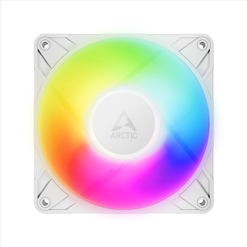 Ventilador Arctic P12 PRO A-RGB, 120mm, 3000RPM, Blanco, ACFAN00311A