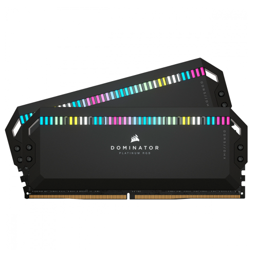 Memoria RAM Corsair Dominator Platinum RGB, 64GB (2x32GB), DDR5, 5600MHz, CL40 Intel XMP, iCUE, Negro, CMT64GX5M2B5600C40 /MAX. 1 X CLIENTE