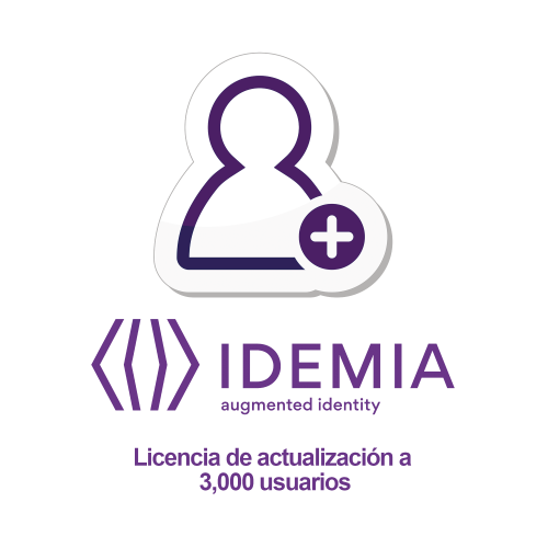 IDEMIA (MORPHO) 237-708-350 Licencia de actualizacion a 3000 usuarios