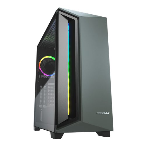 Gabinete Cougar Darkblader X7 Green, ARGB, ATX, 1 Ventilador ARGB incluido, Tower, 385UM30.0005