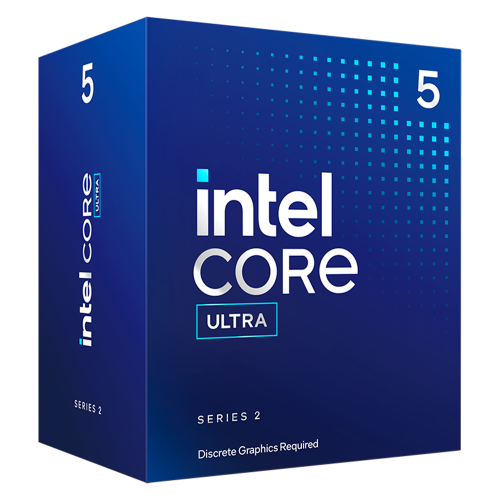 Procesador Intel Core Ultra 5 225, LGA 1851, 4.90GHz, 10 Núcleos, 20MB Caché, incluye Disipador, Intel Graphics, Ultra Series 2 Arrow Lake, BX80768225
