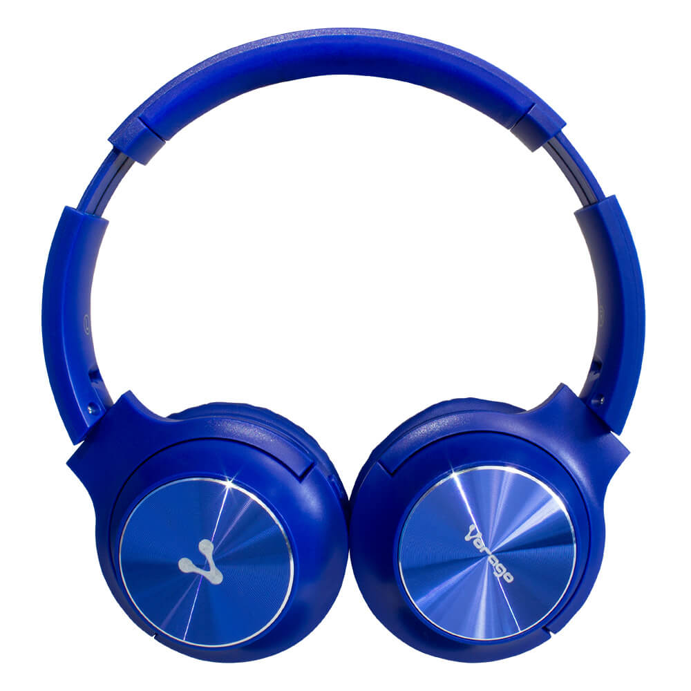 Diadema Bluetooth Vorago HPB-200, Manos Libres, Control de Música, Plegable, Azul, HPB-200-BL - Image 3