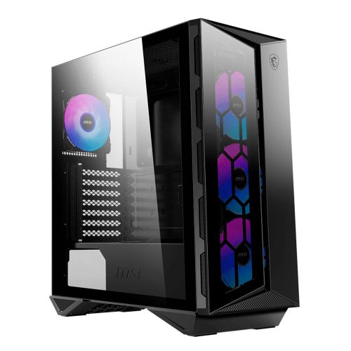Gabinete MSI MPG GUNGNIR 110R, Cristal Templado, Black, USB 3.2 Type C, ATX