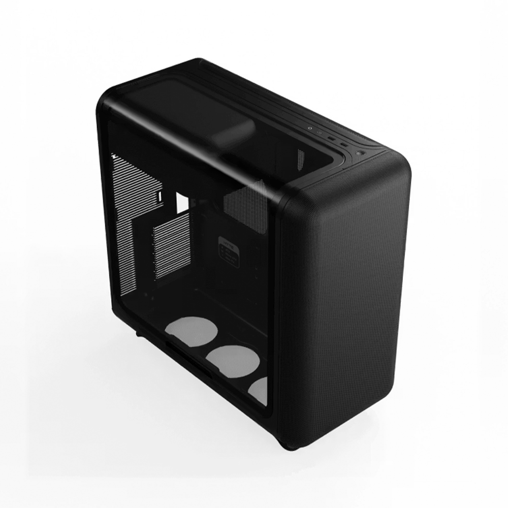 Gabinete Hyte X50, Mid Tower, ATX/EATX/Micro-ATX/Mini-ITX, 1x USB 3.2 Gen 2x2 Tipo-C, Vidrio Acústico Laminado, Pitch Black, CS-HYTE-X50G-BB - Image 3