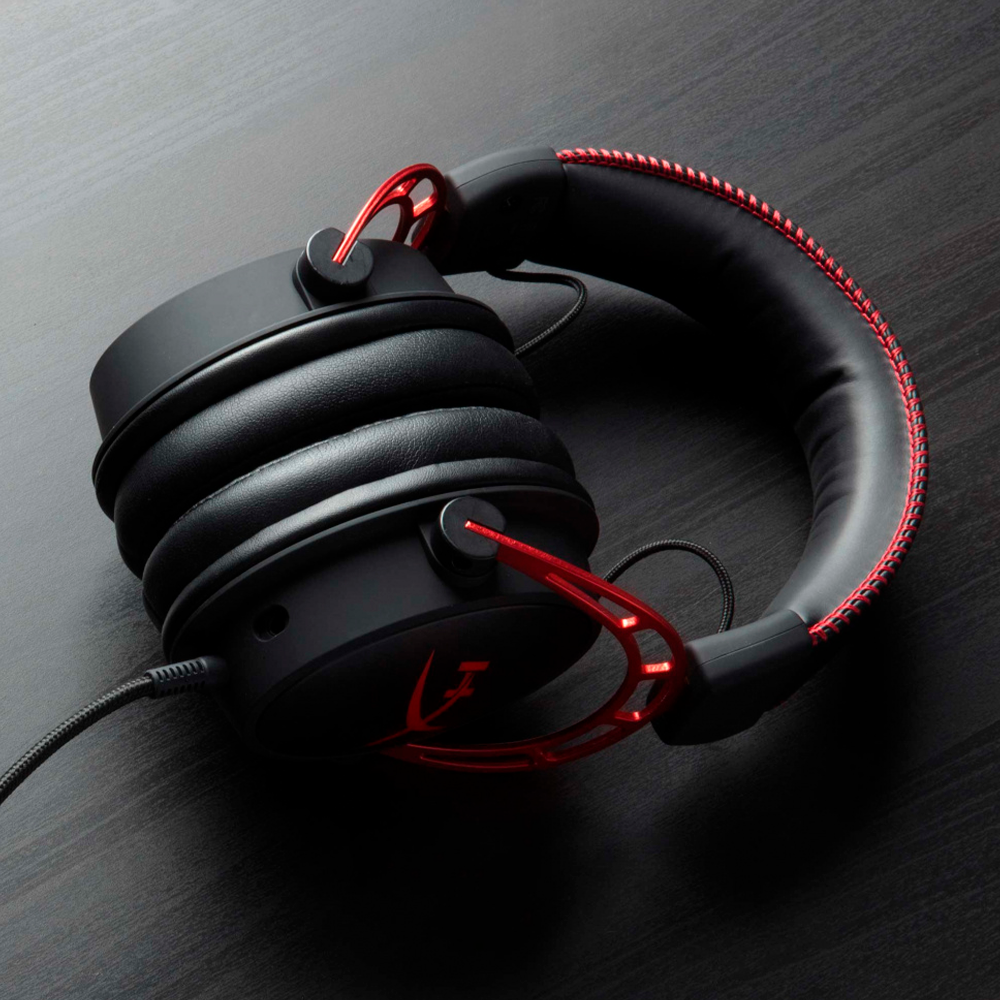 Diadema Gamer HyperX Cloud Alpha, Alámbrico, 1.3 Metros, 3.5mm, Negro/Rojo, HX-HSCA-RD/AM / - Image 3