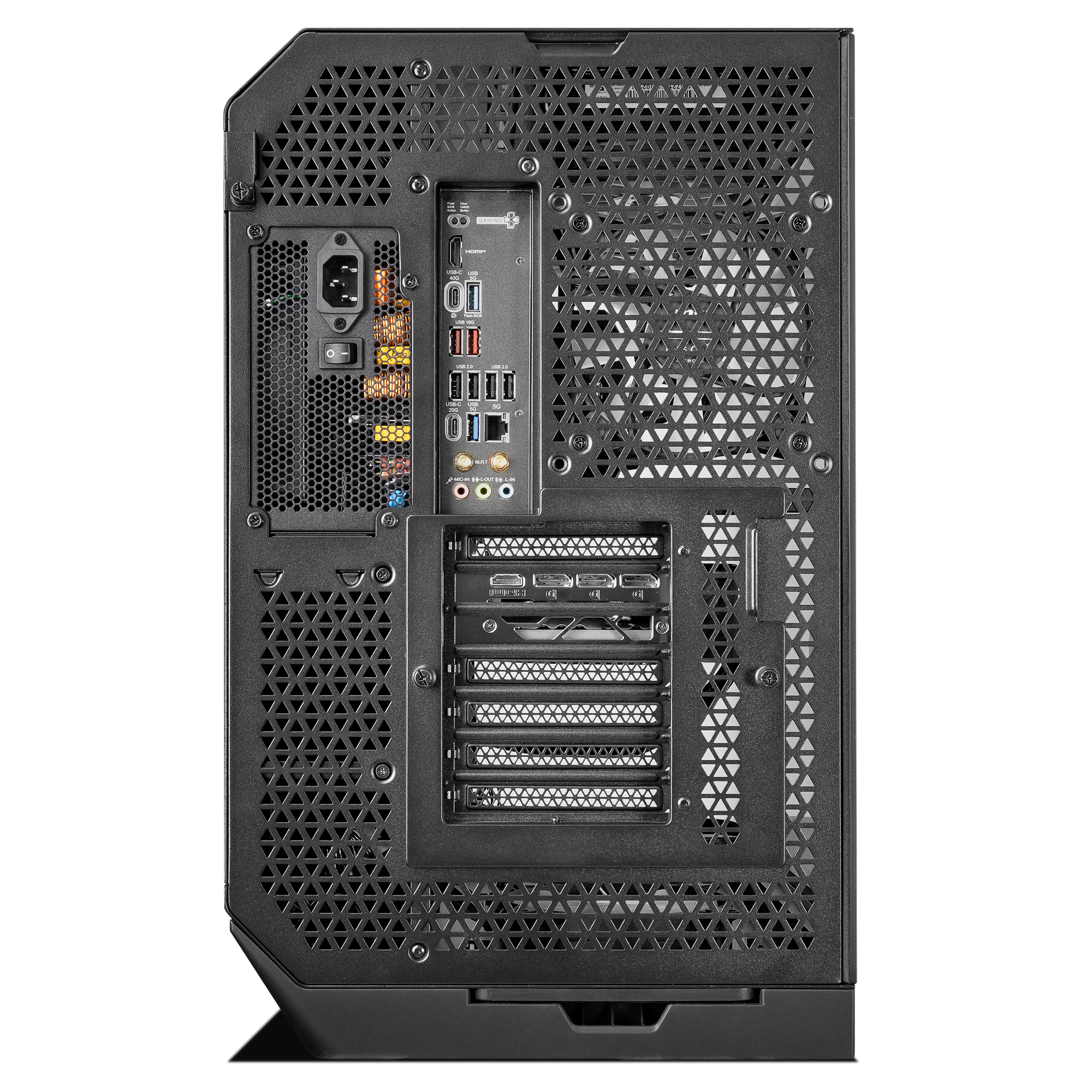 Computadora ULTIMATE PC INQUISITOR, POWERED BY MSI, RTX 5070 Ti 16GB GDDR7, AMD Ryzen 7 9700X, 32GB RAM DDR5, 2TB SSD M.2 PCIe Gen4, 850W 80+ GOLD, WiFi y Bluetooth, Licencia Windows 11 de regalo, MSIULT, RTXS50 - Image 6