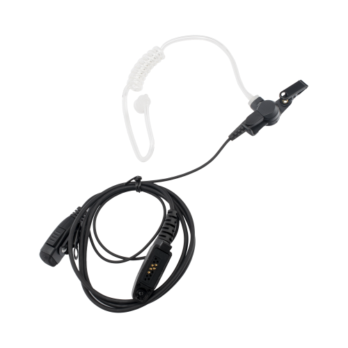 RUGGEAR 25025700 Micrófono Audífono de Tubo Acústico de 2 Cables para RG750