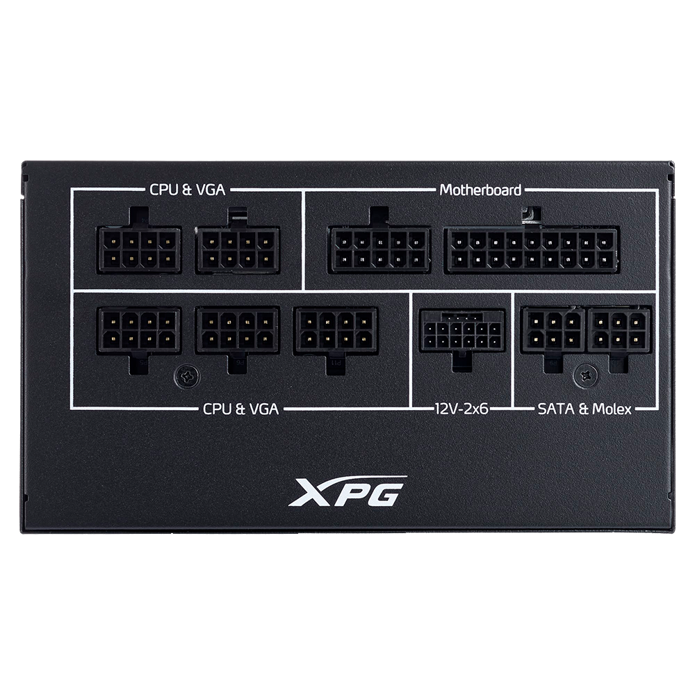 Fuente de Poder XPG CORE REACTOR II VE, 650W, 80+ Gold, Modular, 24-pin ATX, 120mm, COREREACTORIIVE650G-BKCUS - Image 3