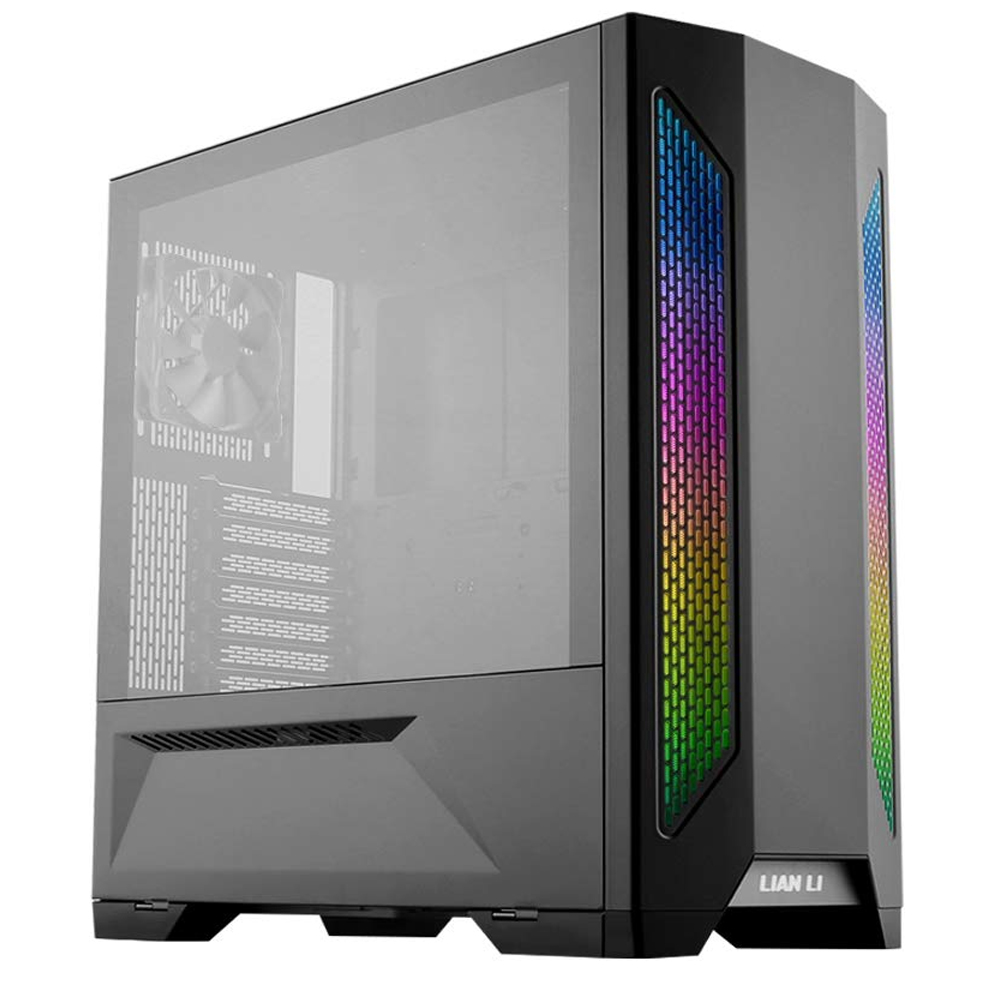Gabinete Lian Li LANCOOL II BLACK, LED RGB 8 Modos de iluminación, ATX, Cristal Templado, LANCOOL2-X - Image 3