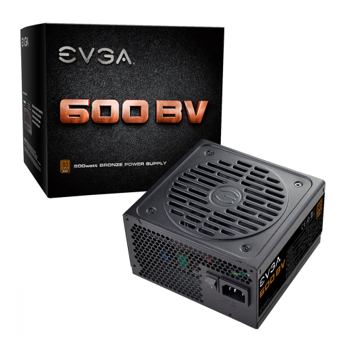 Fuente de Poder EVGA 100-BV-0600-K1 80 PLUS Bronze, 24-pin ATX, 120mm, 600W, 100-BV-0600-K1 /