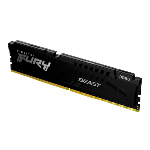 Memoria RAM Kingston Fury Beast DDR5, 5200MHz, 32GB, Non-ECC, CL40, XMP, KF552C40BB-32, promokingston /MAX. 1 X CLIENTE