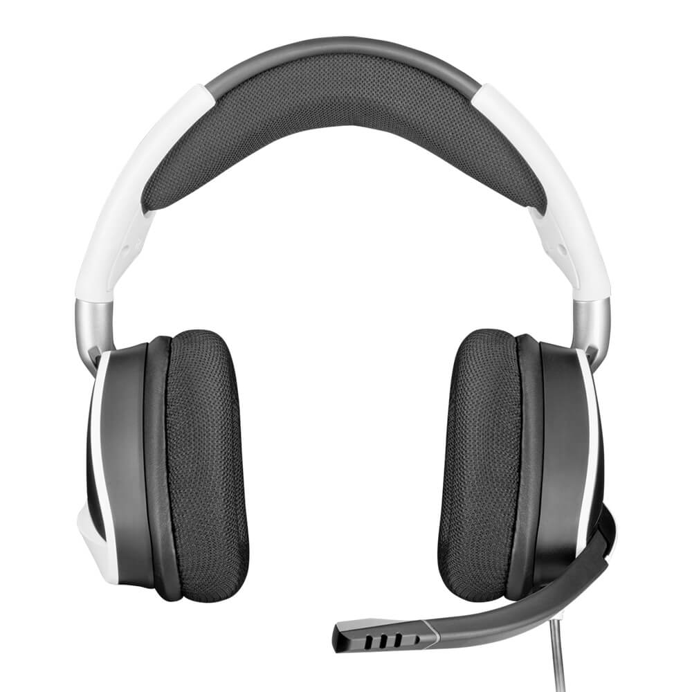 Diadema Corsair Void RGB Elite USB White con Microfono USB 7.1 Canales CA-9011204-NA - Image 6