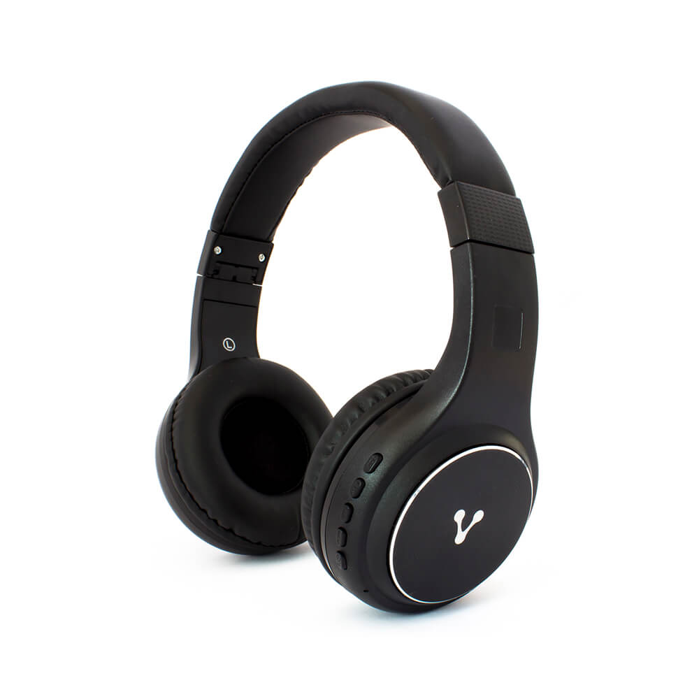 Diadema Bluetooth Vorago HPB-300 Negro, Manos libres