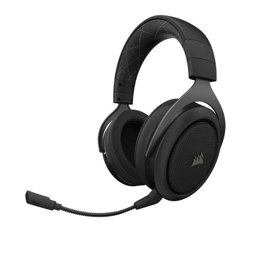 Diadema Gamer Wireless Corsair HS70 Negro con Microfono 7.1 Canales Virtuales, PC - PS4, CA-9011179-NA