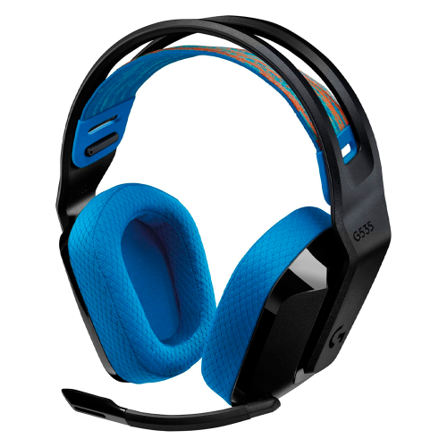 Diadema Gamer Logitech G535 Lightspeed Wireless, Microfono, Azul, 939-002218/ NAVIDAD