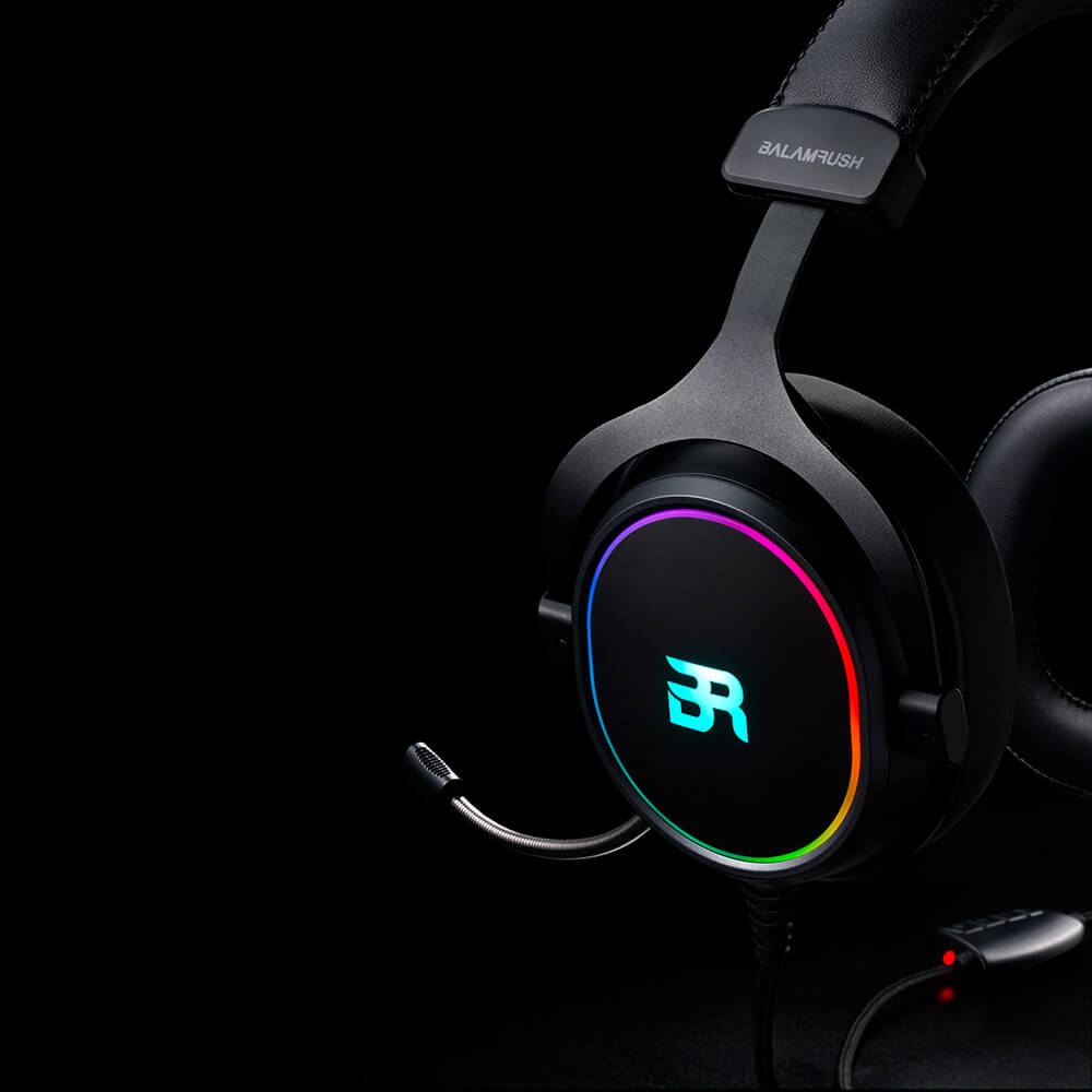 Diadema Gamer Balam Rush Orphix RGB 7.1 Canales, Led RGB, BR-922982 - Image 6