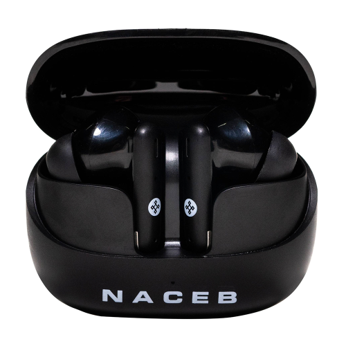 Audífonos Inalámbricos Naceb Technology, In-Ear, Bluetooth TWS ANC+ENC, NA-0322