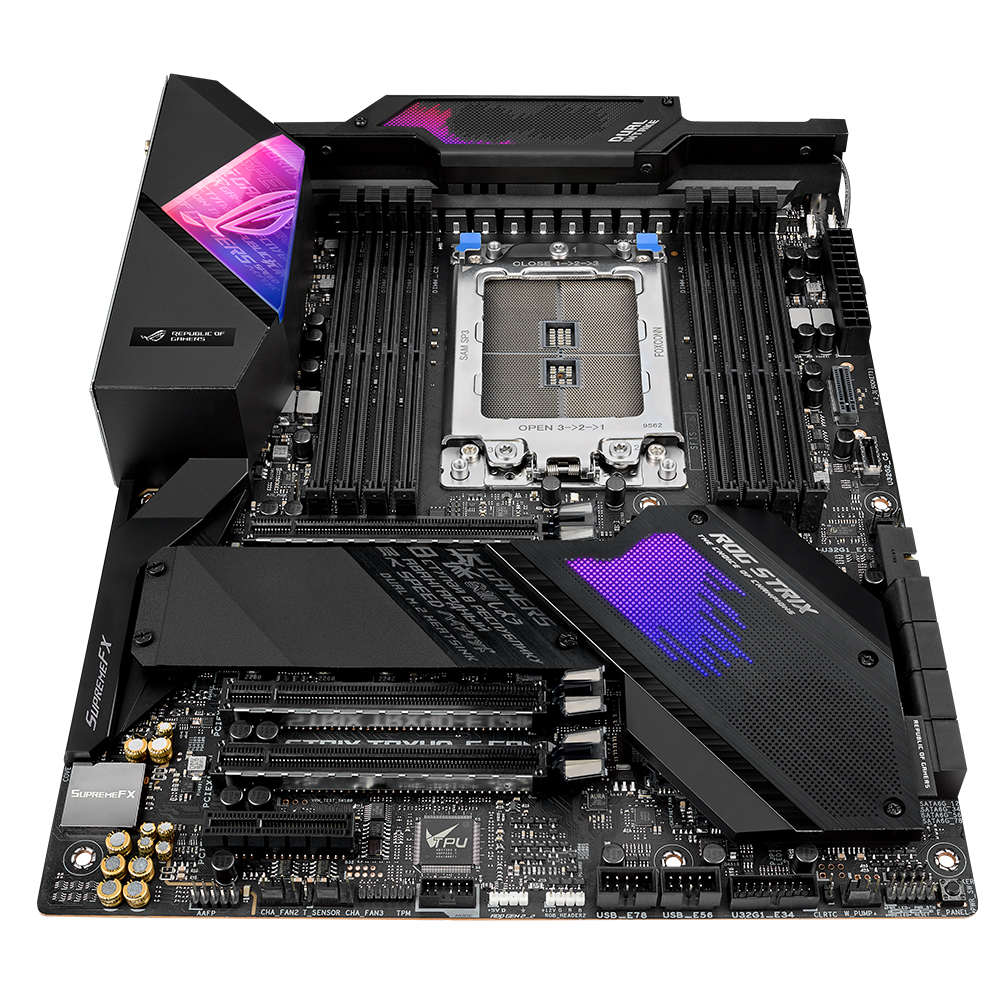 Tarjeta Madre Asus ROG STRIX TRX40-E, RGB Aura SYNC, Socket sTRX4 AMD TR40 E-ATX, DDR4 - Image 5