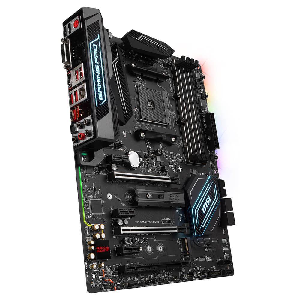 Tarjeta Madre MSI X370 Gaming PRO Carbon Socket AM4 AMD Ryzen X370 ATX - Image 2