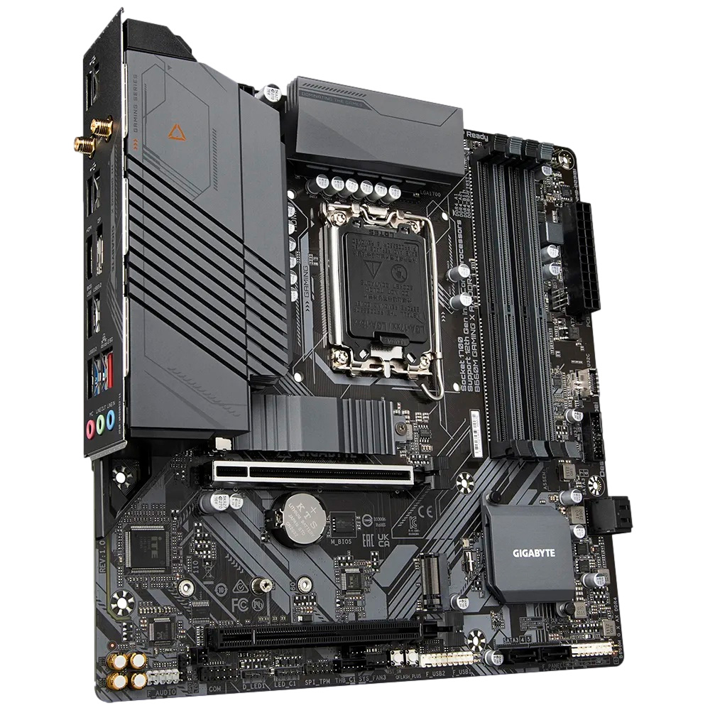 Tarjeta Madre Gigabyte B660M GAMING X AX DDR4, Socket LGA1700 Intel B660 ATX, DDR4, Intel Core 12th Generación - Image 2