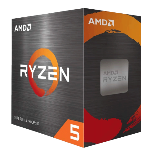 Procesador AMD Ryzen 5 5600, 6 Core, 12 Thread, 3.5GHz, 4.4GHz Boost, TDP 65W, Wraith Stealth, (Requiere Tarjeta de Video), 100-100000927BOX