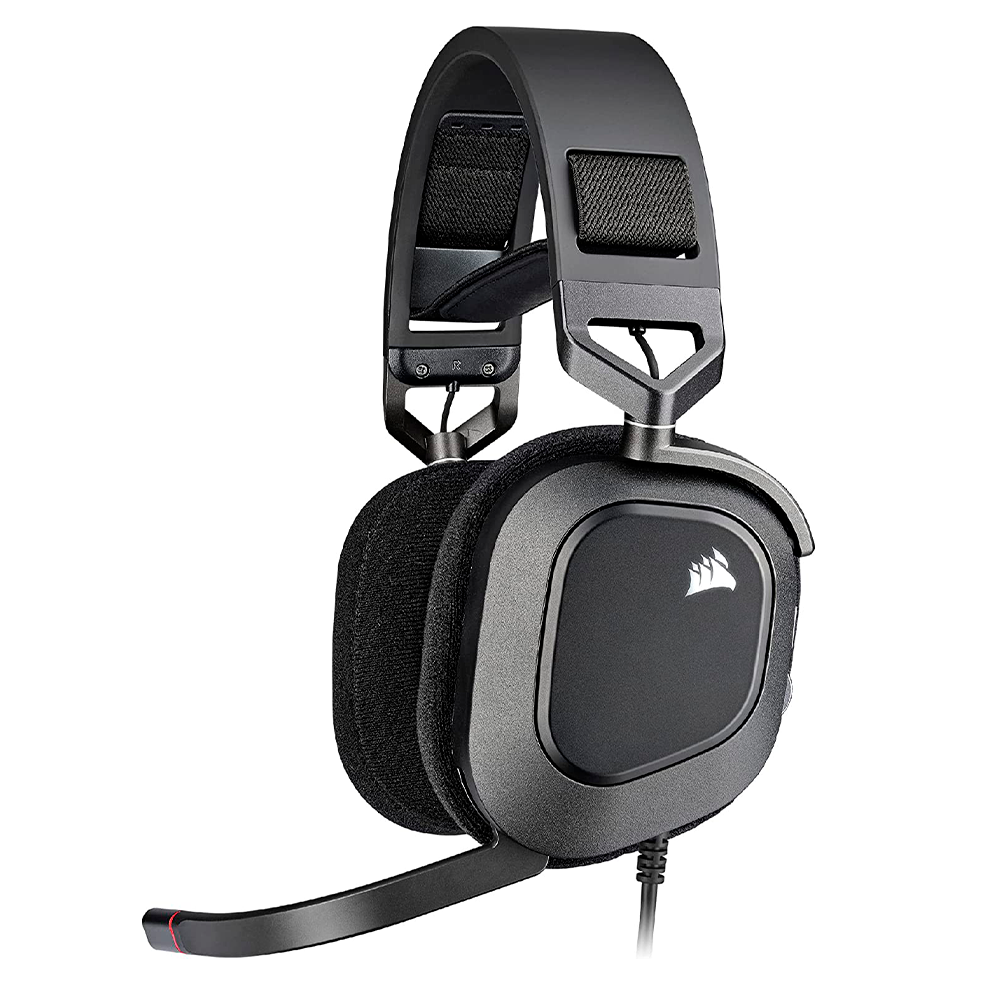 Audífonos Gamer CorsairHS80 RGB USB, Alámbrico, 1.8 Metros, USB, Negro, CA-9011237-NA