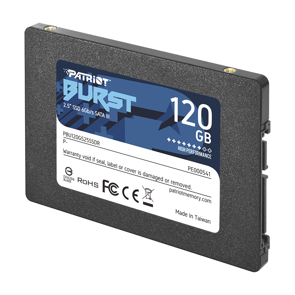 Unidad de estado solido SSD 120GB 2.5" SATA3 Patriot Memory Burst, PBU120GS25SSDR /MAX. 1 X CLIENTE - Image 2