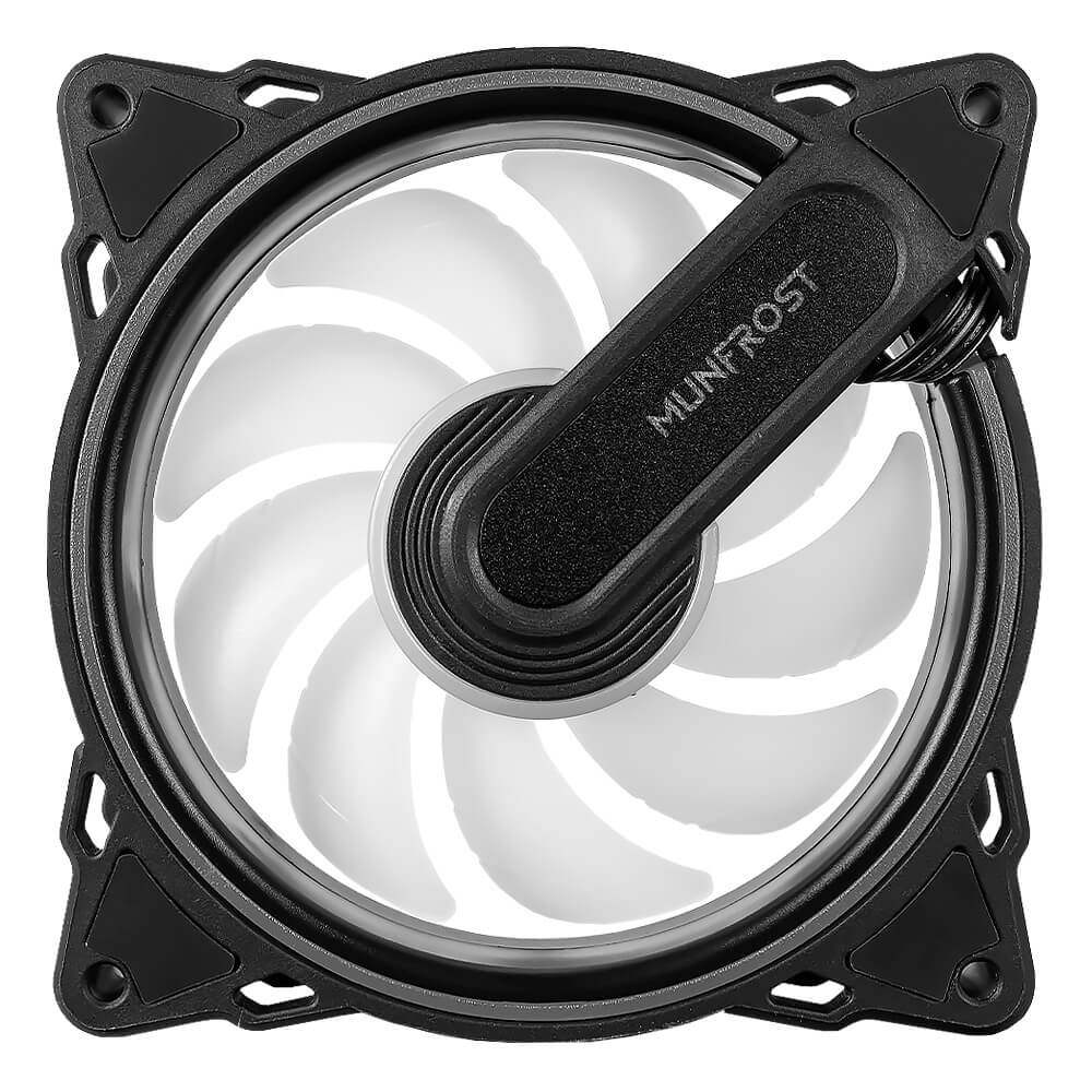 Kit de 3 ventiladores Munfrost HE-LIX, Compatible con Aura Sync etc., ARGB, Controlador incluido, anti-vibraciones, OFFMUNFROST - Image 9