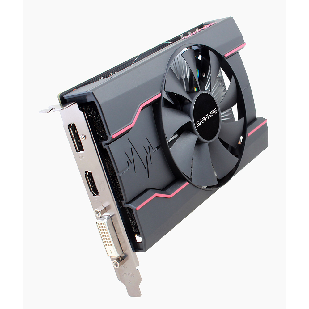 Tarjeta de video Radeon RX 550 4GB GDDR5, Sapphire Pulse 1FAN, HDMI, DP, DVI, 11268-01-20G, 1 AÑO DE GARANTIA NACIONAL - Image 2