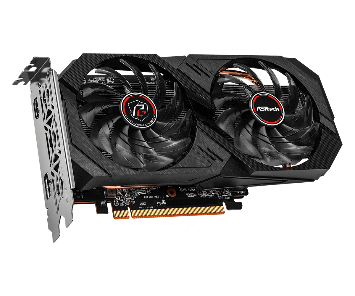 Tarjeta de video Asrock AMD Radeon RX 6500 XT Phantom Gaming 4GB OC, Boost Clock: Up to 2820 MHz, 18 Gbps, 4GB GDDR6, DirectX 12 Ultimate, RX6500XT PGD 4GO - Image 3