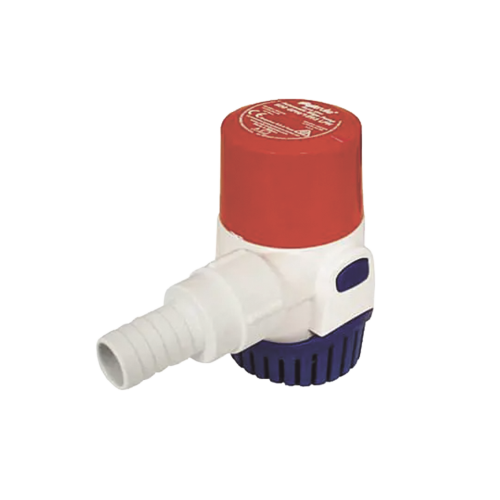 RULE 27SA Bomba sumergible automática de achique de 1100 galones por hora, a 12 Volts de corriente directa.