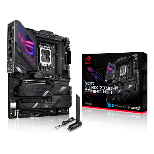 Tarjeta Madre Asus Rog Strix Z790-E Gaming WiFi, LGA 1700, ATX, (PCIe 5.0, DDR5, LAN de 2.5 Gb, Thunderbolt 4, 5xM.2, 1 puerto PCIe 5.0 M.2, ROG STRIX Z790-E GAMING WIFI